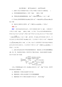 (新高考)高考化学一轮复习课时练习第2章热点强化练1离子反应在生产、生活中的应用