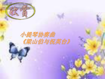 《梁山伯与祝英台》PPT课件5-九年级上册音乐【湘艺版】
