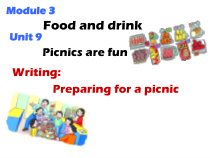 《Unit 9 Picnics are fun》PPT课件5-六年级上册英语【牛津上海版】