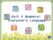 《Unit 4 Numbers》教学课件1-八年级上册英语【牛津上海版】