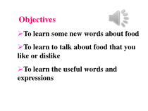 《Unit 6 Food and lifestyle》教学课件4-七年级上册英语【牛津译林版】