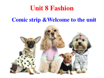 《Unit 8 Fashion》教学课件8-七年级上册英语【牛津译林版】