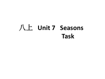 《Unit 7 Seasons Welcome to the unit》PPT课件3-八年级上册英语【牛津译林版】