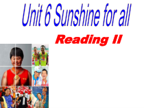 《Unit 6 Reading 1 The Special Olympics World Games》教学课件2-八年级下册英语【牛津译林版】