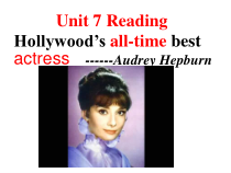 《Unit 7 Reading 1 Kitty’s favourite film star》PPT课件14-九年级上册英语【牛津译林版】