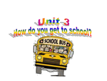 《Unit 3 How do you get to school》优秀课件6-七年级下册新目标英语【人教版】