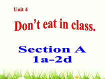 《Unit 4 Don’t eat in class》优质课件6-七年级下册新目标英语【人教版】