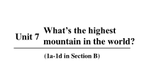 《Unit 7 Section B 1a-1d》教学课件5-八年级下册新目标英语【人教版】