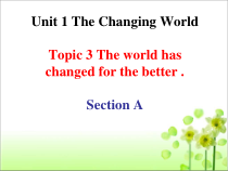 Unit1__Topic3__SectionA__精品课件九年级上册英语【仁爱版】