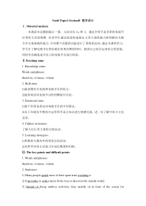 Unit 6 Topic 1《I would rather watch sports shows than those ones》（SectionD）教案-九年级下册英语【仁爱版】