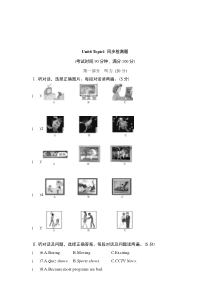 Unit6_Topic1_同步检测题-九年级下册英语【仁爱版】