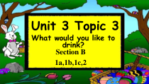 《Unit 3 Topic 3 What would you like to drink》PPT课件1-七年级上册英语仁爱（科普版）