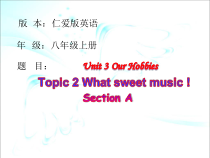 《Unit 3 Topic 2 What sweet music》PPT课件11-八年级上册英语仁爱（科普版）