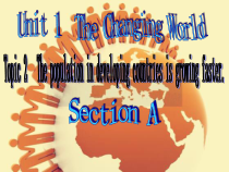 《Unit 1 Topic 2 The population in developing countries is growing faster》PPT课件5-九年级上册英语仁爱（科普版）