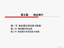 货币金融学第五章商业银行课件