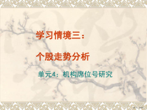 证券机构席位号研究课件