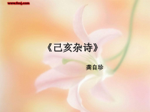 第20课《古代诗歌五首-己亥杂诗(其五)》PPT课件6-七年级语文下册统编版