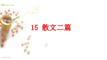 第15课《散文两篇-永久的生命》PPT课件4-八年级语文上册统编版