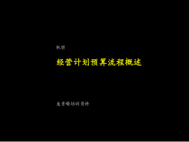 经营计划预算流程概述课件