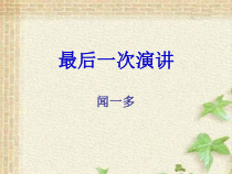 第13课《最后一次讲演》PPT课件14-八年级语文下册统编版