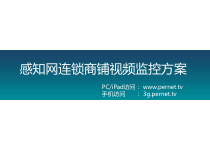 连锁商铺远程视频监控课件