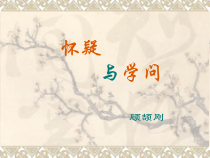 第18课《怀疑与学问》PPT课件9-九年级语文上册统编版