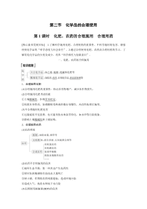 高中必修第二册化学《第二节 化学品的合理使用》教案设计-统编人教版