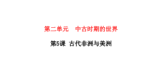 高中必修中外历史纲要（下）第5课《古代非洲与美洲》ppt课件2-统编人教版