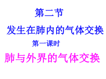 《4.气体交换》PPT课件3-北京版生物七年级下册