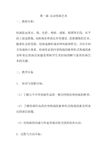 高中美术-绘画《第一课 认识绘画艺术》教学素材1-人教版