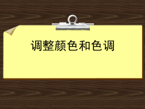 Photoshop教程_应用填充和调整图层解析课件