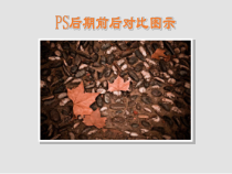 PS后期前后对比图示课件