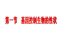 《第一节 生物的性状表现》PPT课件3-北京版生物八年级上册