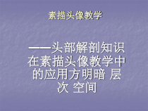 高中美术-绘画《第四课 单纯丰富 造型基础--素描》PPT课件7-人美版