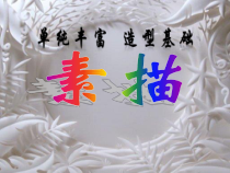 高中美术-绘画《第四课 单纯丰富 造型基础--素描》PPT课件6-人美版