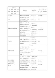 《第三节 动物的运动》教学设计2-济南版生物七年级上册