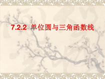 高中数学人教B版必修三第七章7.2.2《单位圆与三角函数线》优秀PPT课件