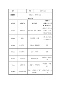 高中体育与健康《体育活动中的人际交往》教学素材1-人教版