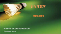 高二教师用书《放网》PPT课件1-华东师大版体育