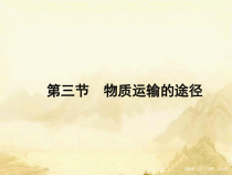《第三节 物质运输的途径》PPT课件2-济南版生物七年级下册