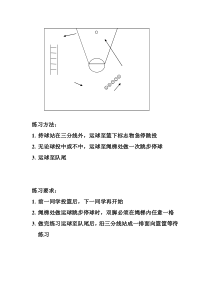 高二教师用书《运球急停跳投》课后习题1-华东师大版体育