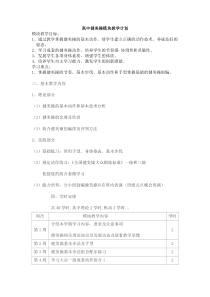 体育高一学生用书《体育锻炼使你更聪明》教案2-华东师大版