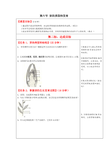 《第六节 芽的类型和发育》教学设计1-济南版生物八年级上册