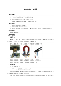 高中物理必修第三册《2 磁感应强度 磁通量》教案-统编人教版