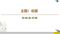 高中物理选修第一册《主题1  动量》阶段复习课PPT课件1-统编人教版