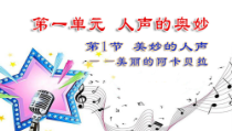 高中音乐-歌唱《第1节 美妙的人声》PPT课件1-花城版