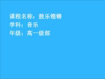 高中音乐-音乐鉴赏《弦乐、打击乐与钢片琴音乐（第四乐章）》PPT课件3-花城版