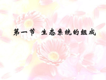 《第一节 生态系统的组成》PPT课件6-济南版生物八年级下册