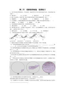 《第二节 观察植物细胞》习题-鲁科版生物六年级上册