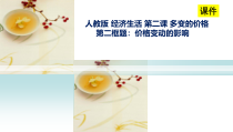 高中政治必修二第二课第二框《价格变动的影响》PPT课件-统编人教版
